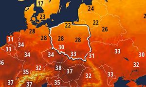 Nawet 33 st. C i burze na południu. Gdzie będzie najcieplej?