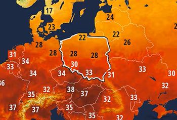 Nawet 33 st. C i burze na południu. Gdzie będzie najcieplej?