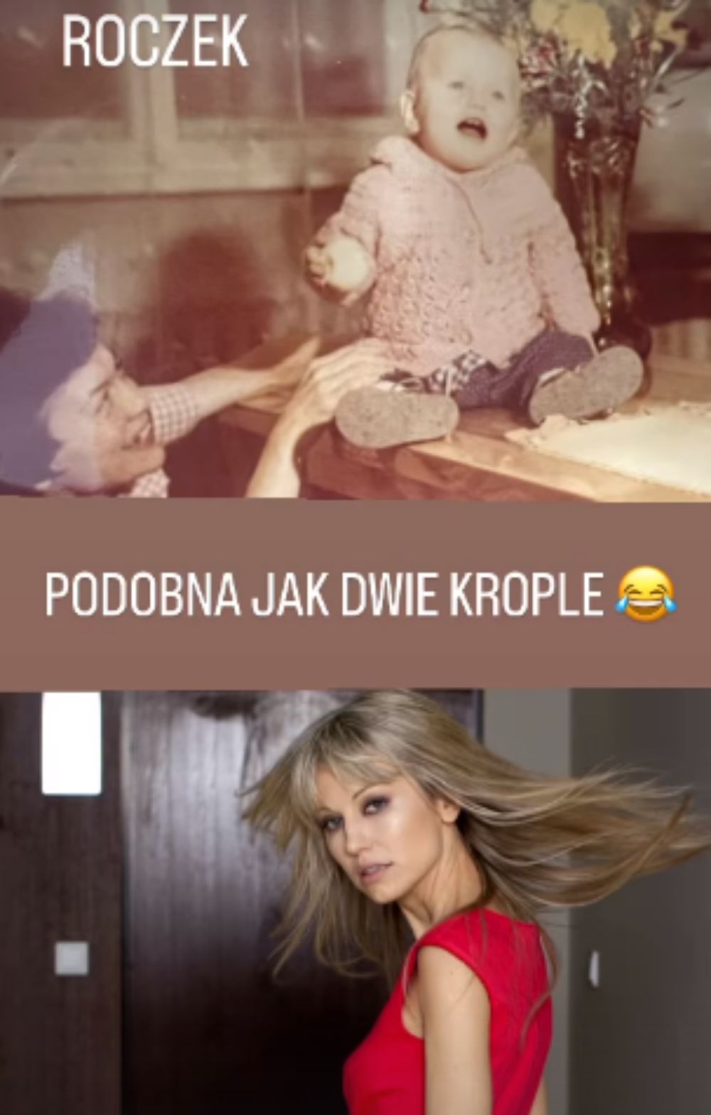 Magdalena Ogórek jako dziecko i dorosła kobieta