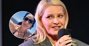 Małgorzata Kożuchowska wygrzewa się na łódce. Czarne bikini hipnotyzuje