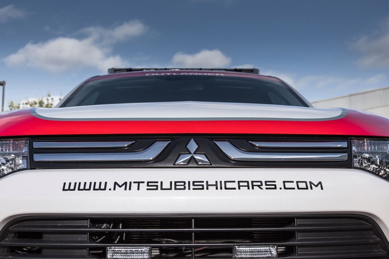 The completely redesigned 2014 Mitsubishi Outlander crossover will be the âOfficial Safety Vehicleâ for the 91st running of the Pikes Peak International Hill Climb (PPIHC) to be held on June 30, 2013. The legendary Mitsubishi Lancer Evolution high-performance sports sedan will also join the dynamic new 2014 Mitsubishi Outlander crossover as a supplemental safety vehicle.