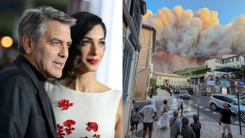 George i Amal Clooney EWAKUOWALI SIĘ z posiadłości we Francji z powodu pożaru