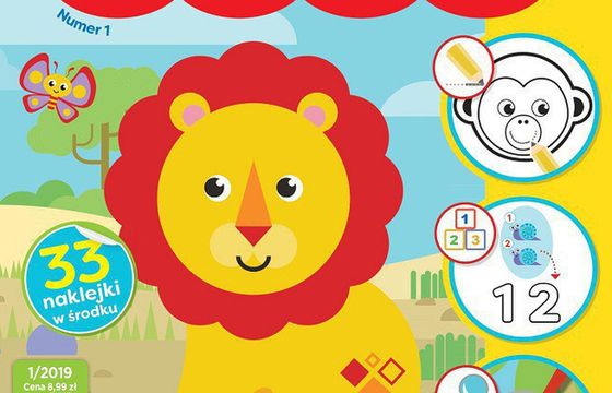 Wydawnictwo Egmont wydaje czasopismo dla maluchów "Fisher Price"