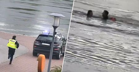 Dramatyczna akcja ratunkowa. Policjant wskoczył do Wisły
