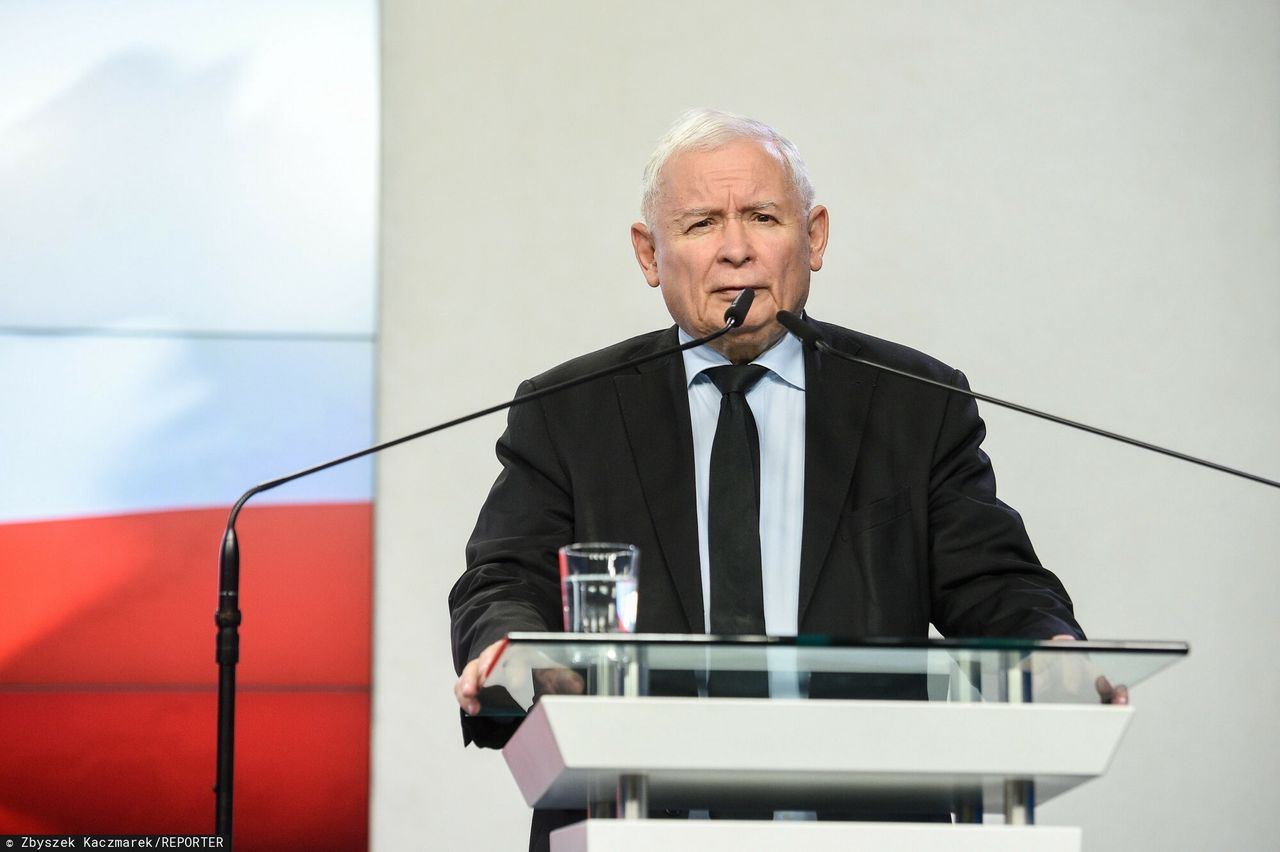 Kaczyński oskarża Tuska o popełnienie przestępstwa. "Hańba"