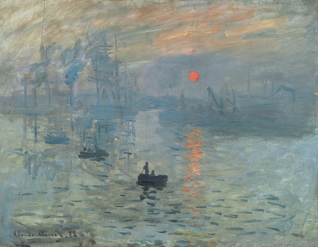 Claude Monet - Impresja, wschód Słońca
