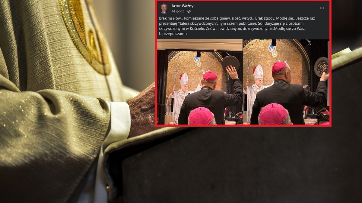 Wpis biskupa Ważnego niesie się po sieci