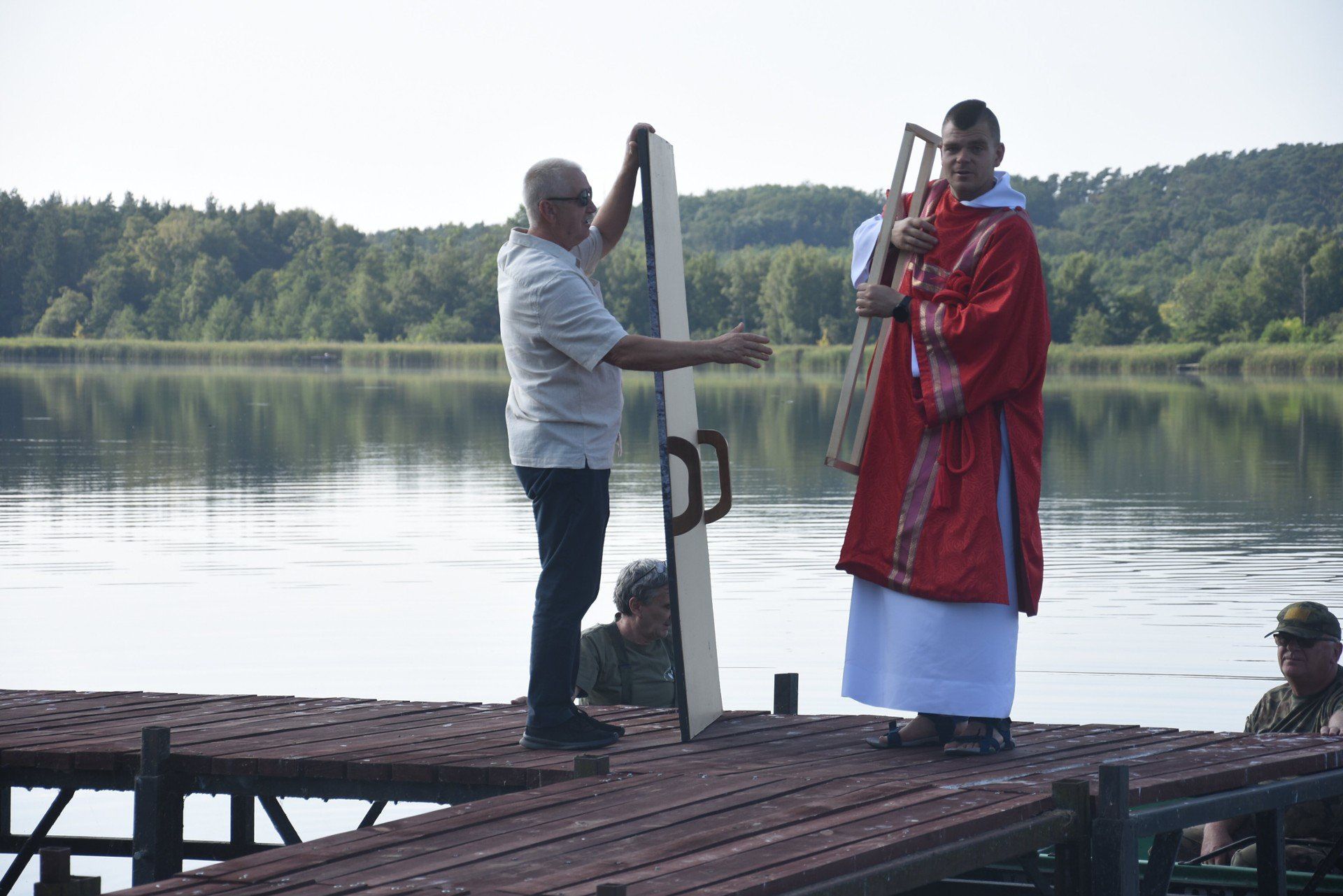 Powitanie obrazu św. Wawrzyńca w Dolsku. Tak rozpoczęto uroczystości odpustowe ku czci patrona kościoła na Podrzekcie [film, zdjęcia]