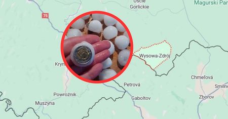 "Grad pięciozłotówek". Zdjęcie z Małopolski obiegło sieć
