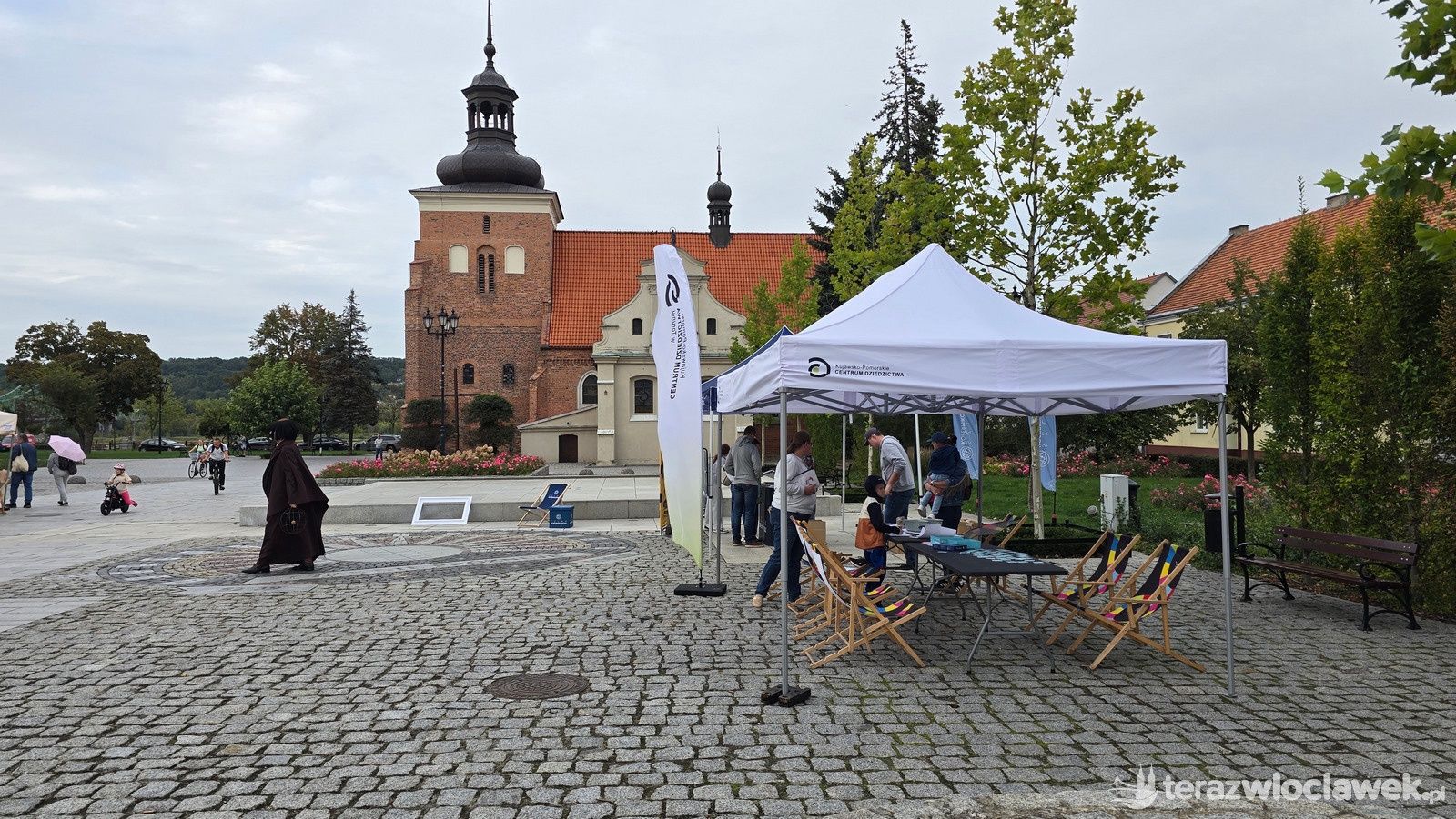 Mobilne miasteczko Kopernika we Włocławku