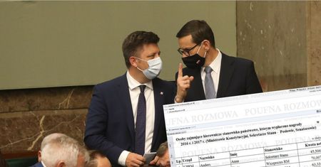 Afera mailowa. Rząd wypłacał sobie ogromne nagrody? Jest lista nazwisk