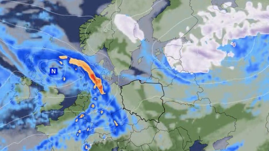 Sztorm Debi przejdzie przez Wielką Brytanię I Irlandię