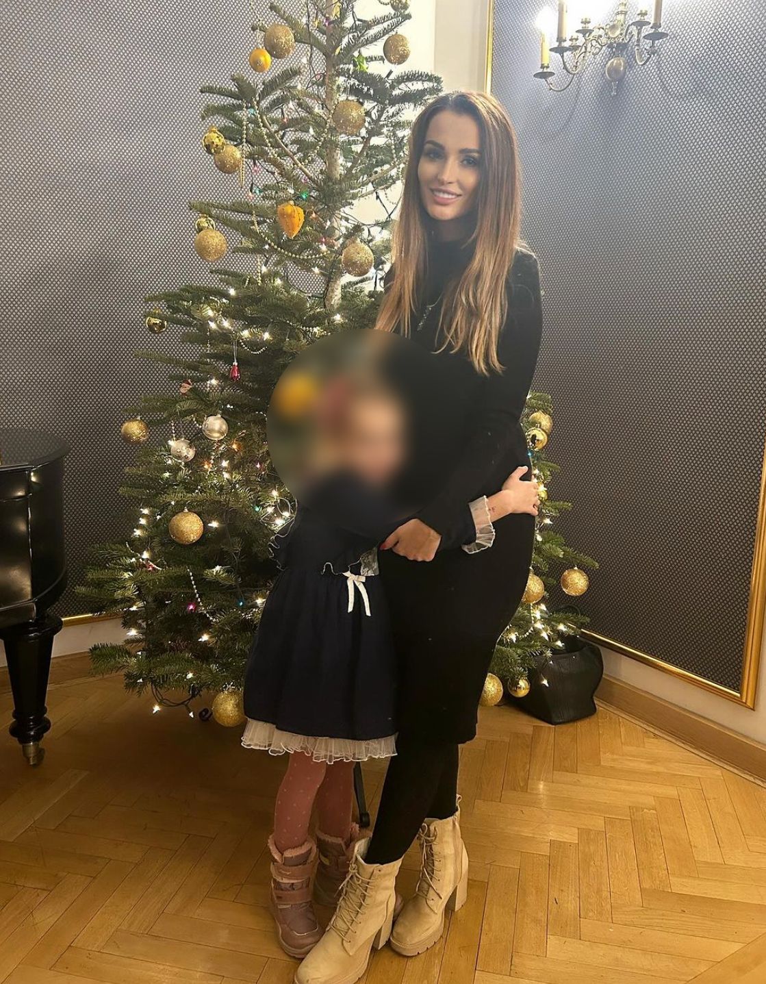 Ewelina Taraszkiewicz z córką