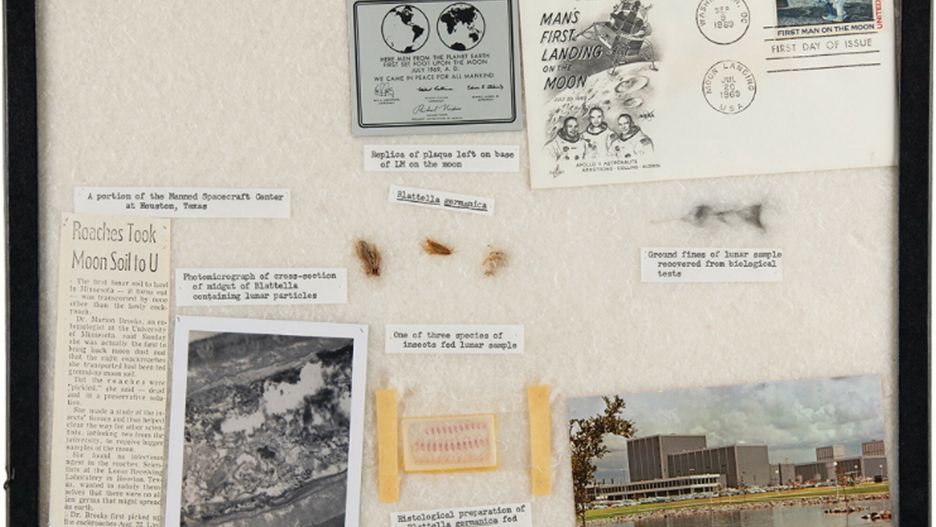NASA chce odzyskać księżycowy pył i karaluchy, które wykorzystywane były do badań nad nim
