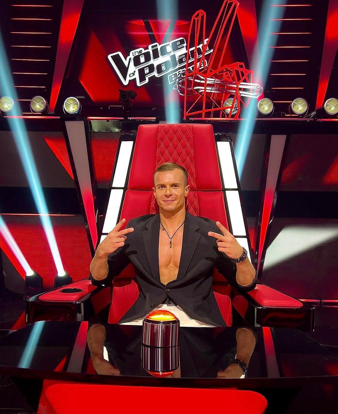 Daniel Borzewski w "The Voice of Poland"