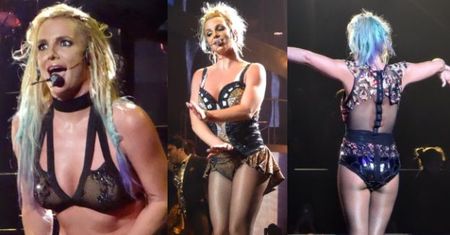Britney Spears chwali się płaskim brzuchem w Las Vegas! (ZDJĘCIA)