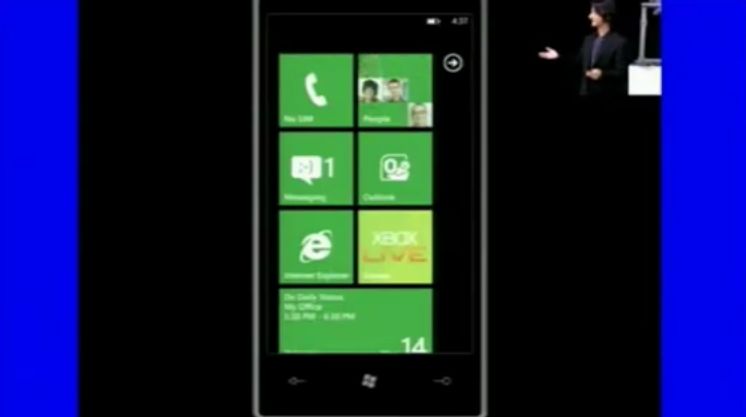 Multitasking Windows Phone 7 na wideo