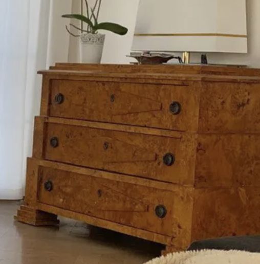 Retro komoda w domu Anety Kręglickiej