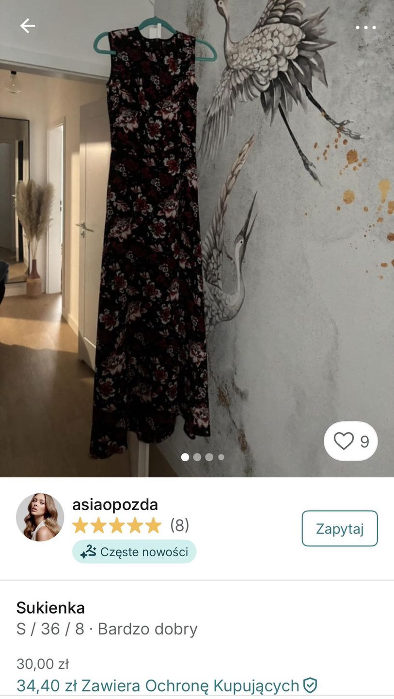 Joanna Opozda wyprzedaje szafę