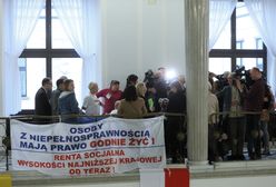 Wznawiają protest niepełnosprawnych w Sejmie