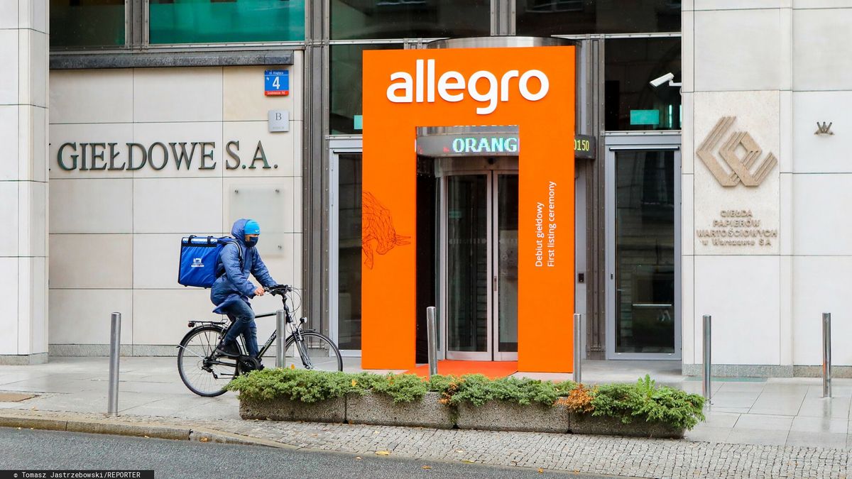 Allegro rośnie na giełdzie. Powodem dobre wyniki