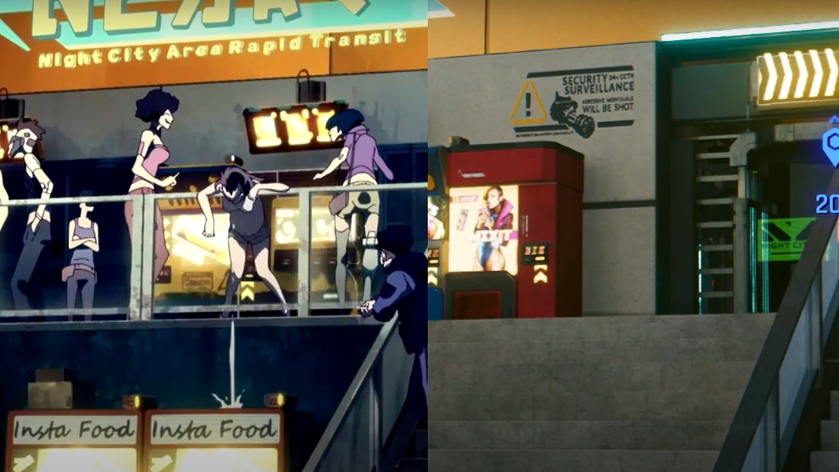 Cyberpunk: Edgerunners kontra Cyberpunk 2077