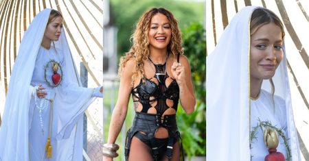 Rita Ora w kontrowersyjnej sesji jako Matka Boska. Internauci zbulwersowani: "Robią sobie JAJA z chrześcijaństwa"