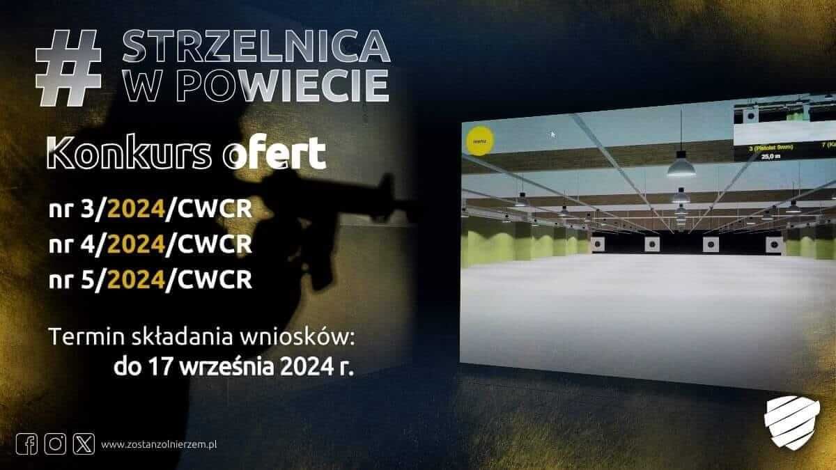 Strzelnice w każdym powiecie