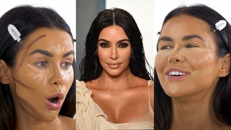 Natalia Siwiec próbuje upodobnić się do Kim Kardashian: "Konturowanie, baking, rozświetlanie..."