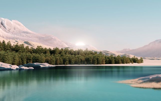 Jedna z tapet z Windows 11