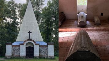 Piramida w Rapie. Zagadkowy grobowiec na Mazurach