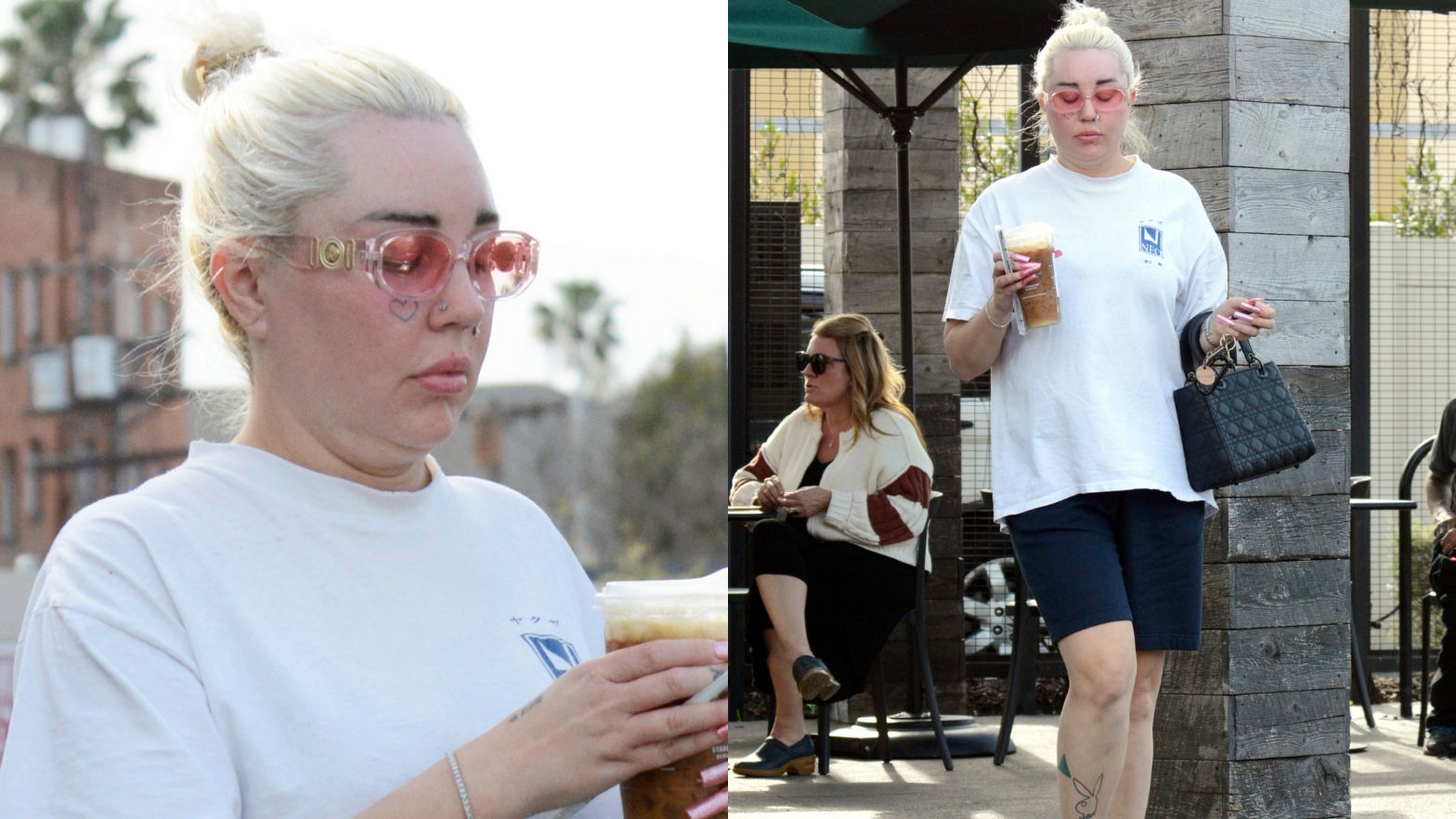 Amanda Bynes eksponuje dziary na nogach
