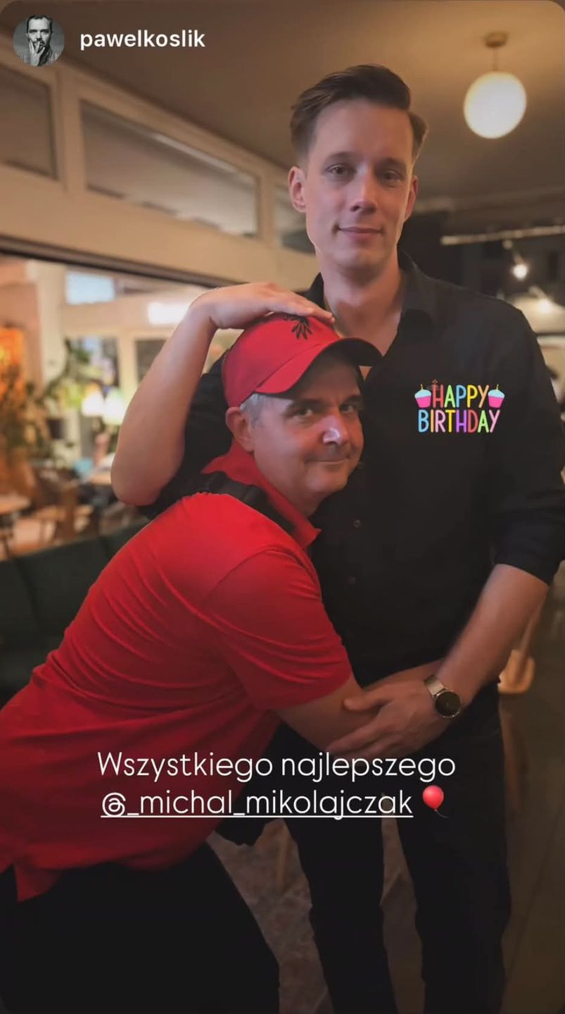 Michał Mikołajczak celebruje 40. urodziny z ukochaną 