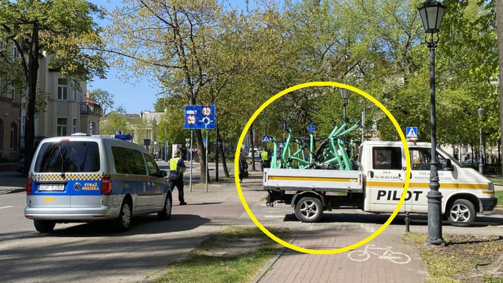 Sopocka straż miejska intensywnie walczy z nieprawidłowo zaparkowanymi hulajnogami 