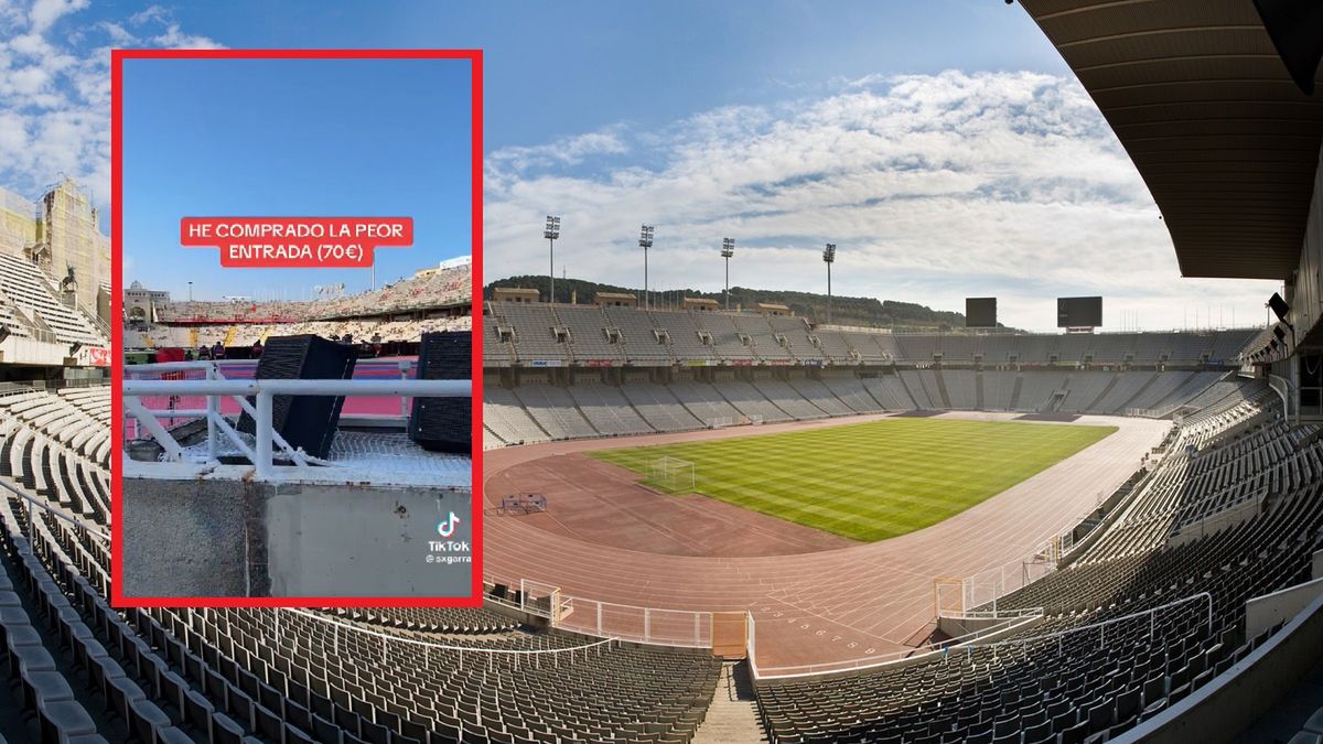 Problem z widocznością na Estadi Olimpic Lluis Companys