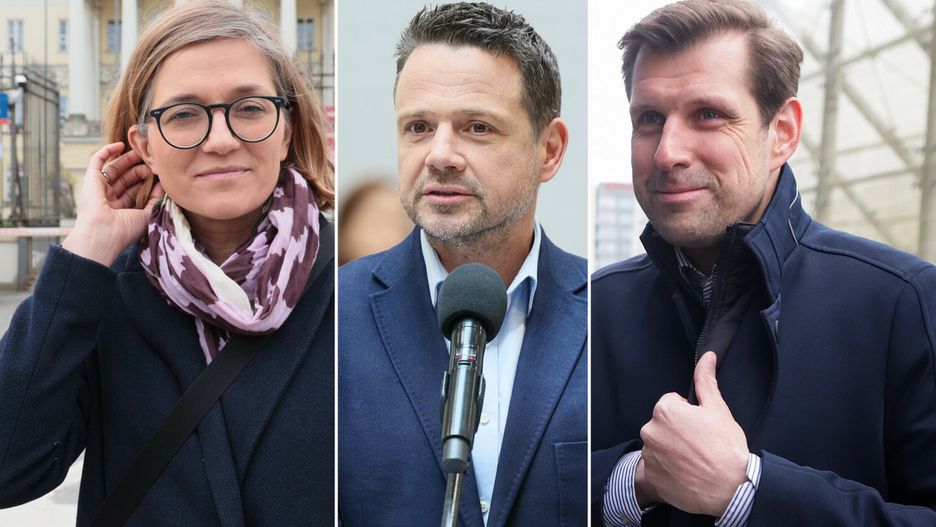 Rafał Trzaskowski, Tobiasz Bocheński,Magdalena Biejat