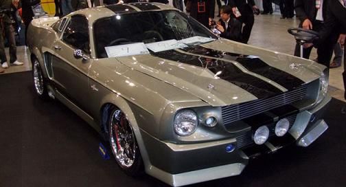 Toyota Supra jako Mustang Shelby GT500 Eleanor