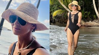 Kinga Rusin narzeka na Barbados: "Za mało natury, za duży bałagan". Pochwaliła się też kolejną porcją fotek w stroju kąpielowym