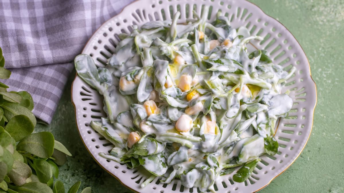 Grecka chorta z jogurtem