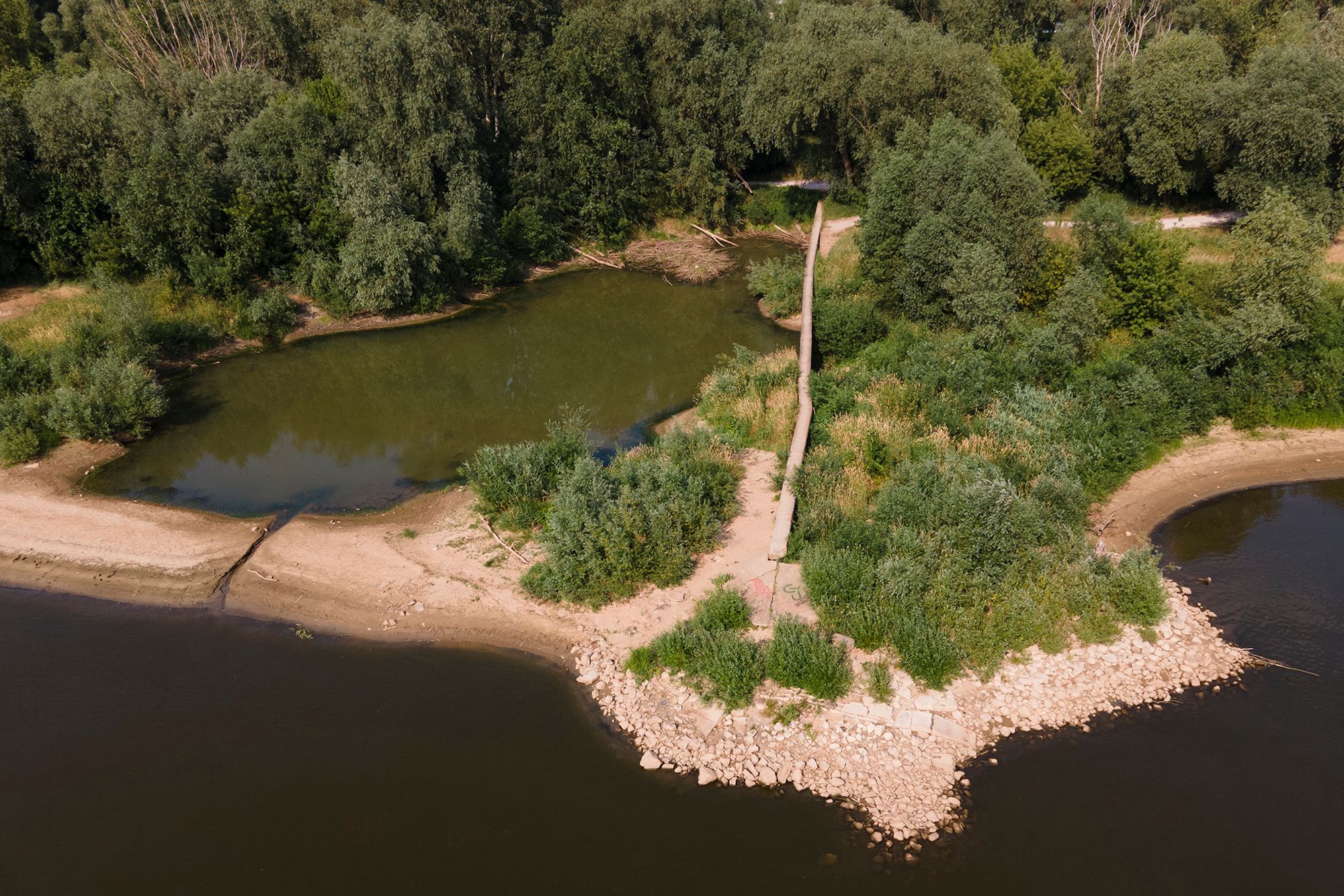 Krytycznie niski stan wody w Wiśle. Te zdjęcia nie wróżą nic dobrego 4