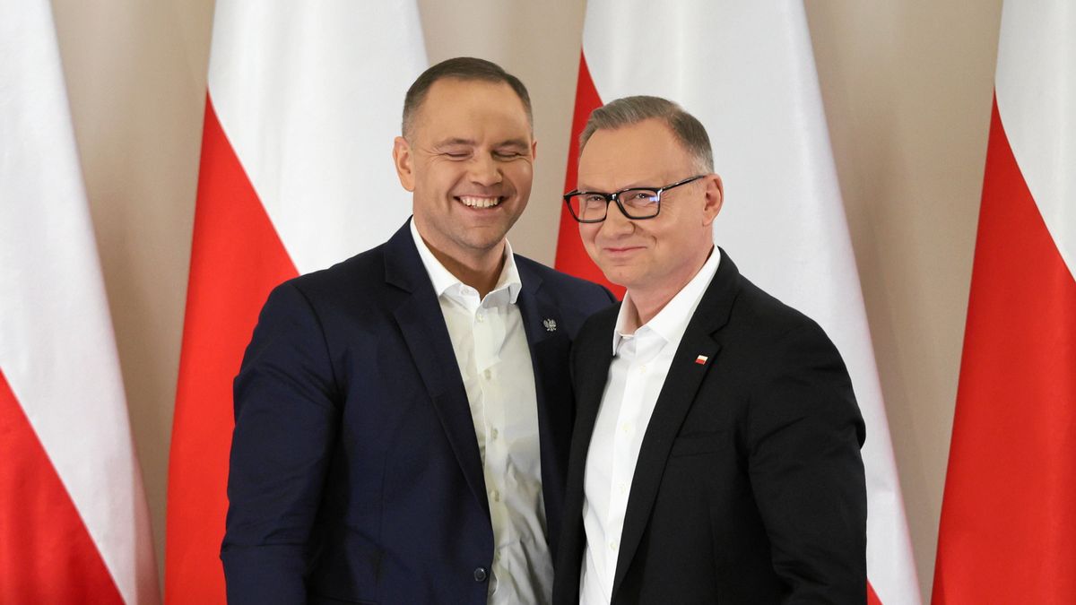 Karol Nawrocki i Andrzej Duda