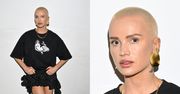 Odziana w czarną mini Maffashion zameldowała się na pokazie mody. Petarda? (ZDJĘCIA)