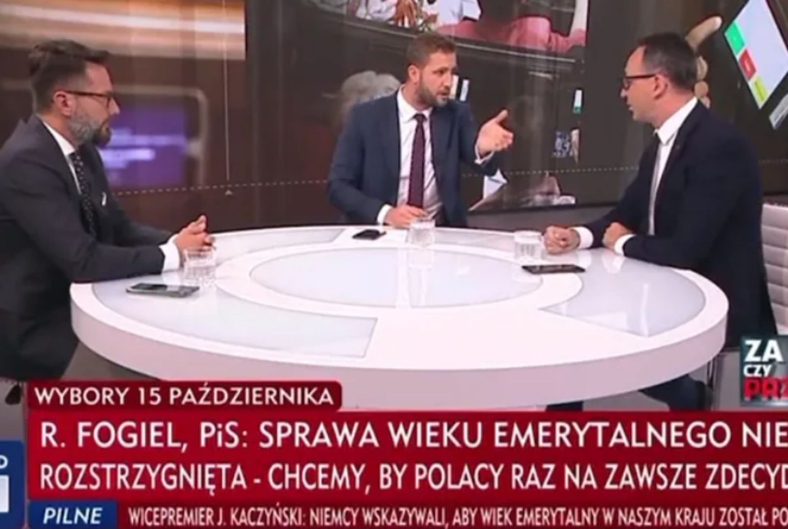 Awantura w studiu TVP Info. "Prowadzi program w stylu buraka pastewnego"