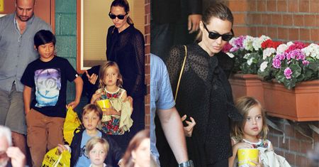 Angelina Jolie z piątką dzieci! (ZDJĘCIA)