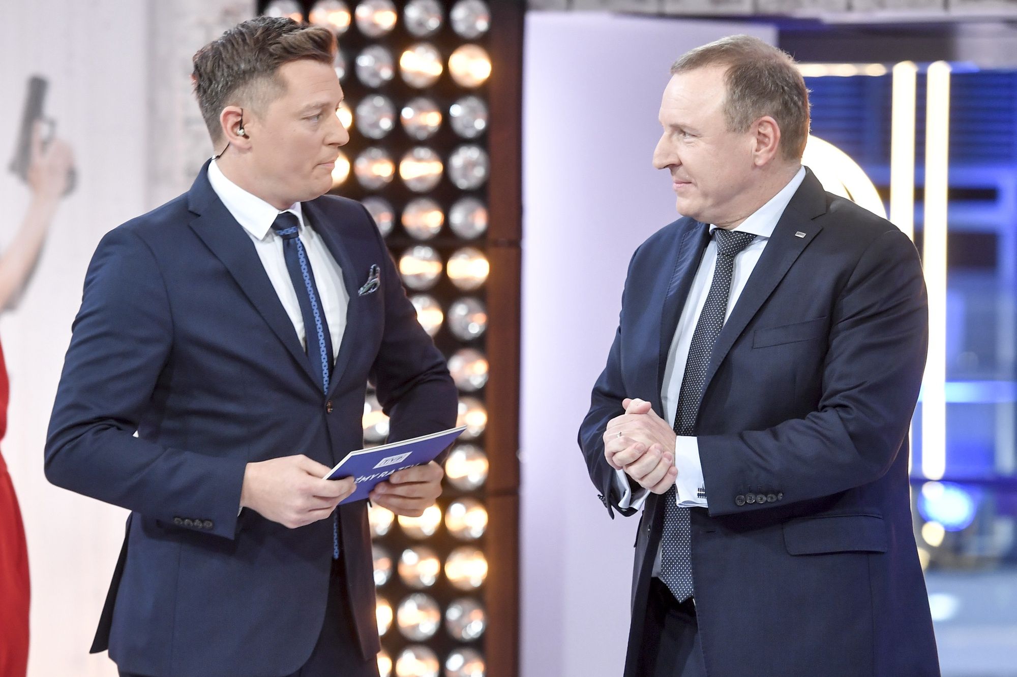 Rafał Brzozowski i Jacek Kurski