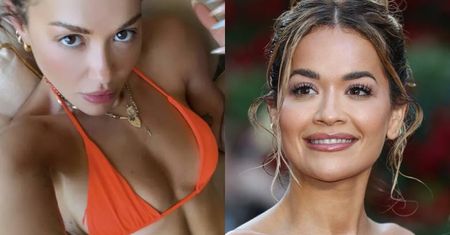 Muśnięta słońcem Rita Ora pręży UMIĘŚNIONE ciało w mikroskopijnym bikini. Jest ogień?
