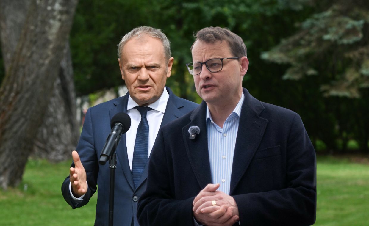 Tusk o Romanowskim: Wstyd, który nie zejdzie z Polski do końca życia