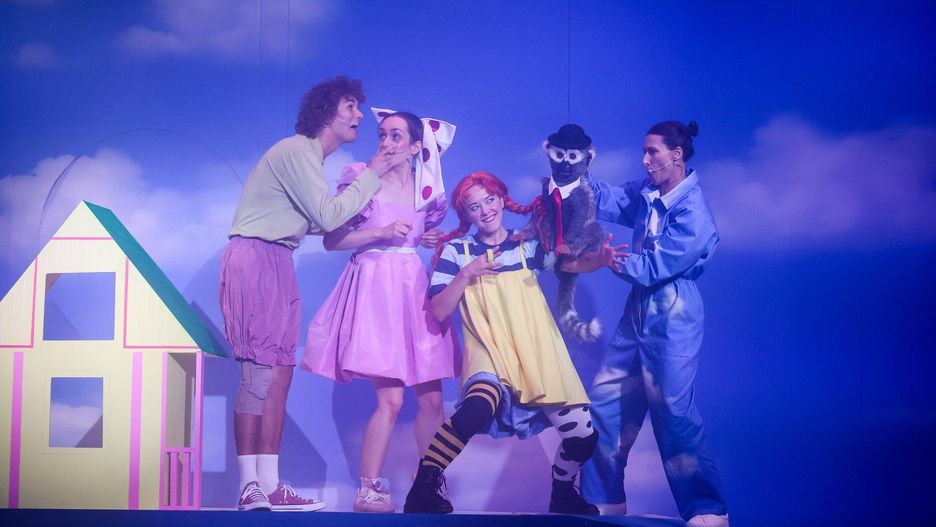 W &#34;Pippi Langstrumpf&#34; występuje cały zespól Teatru &#34;Maska&#34;
