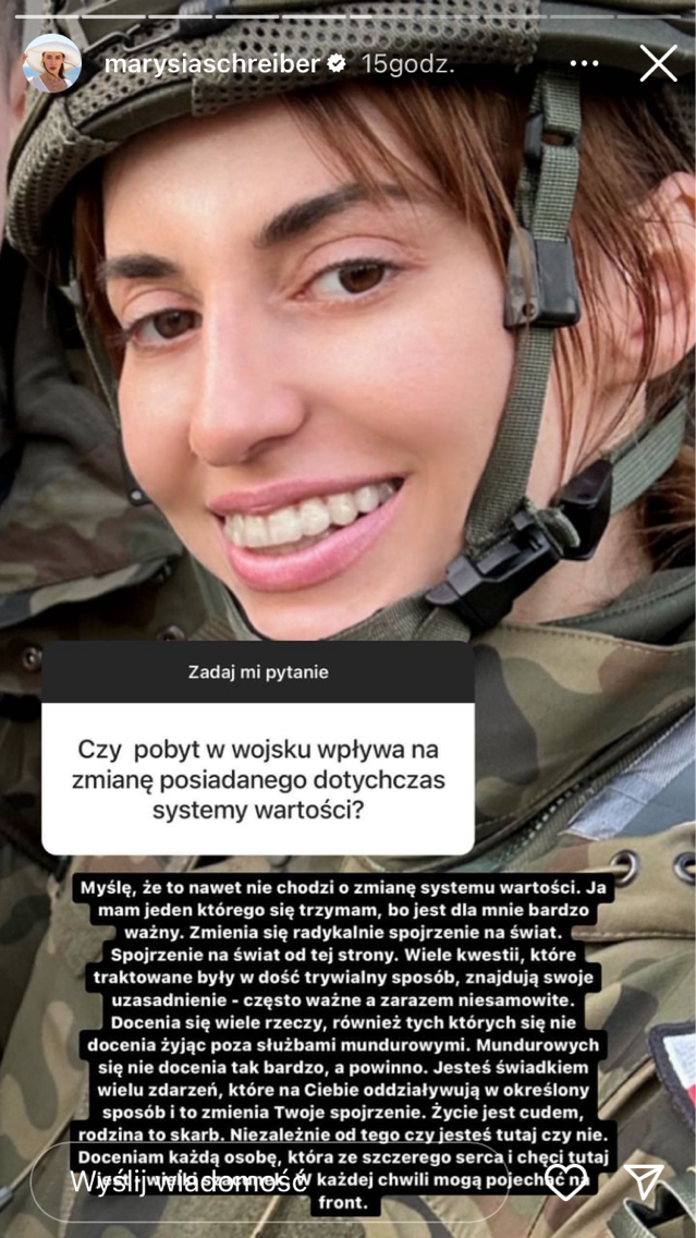 Marianna Schreiber o zmianie spojrzenia na świat