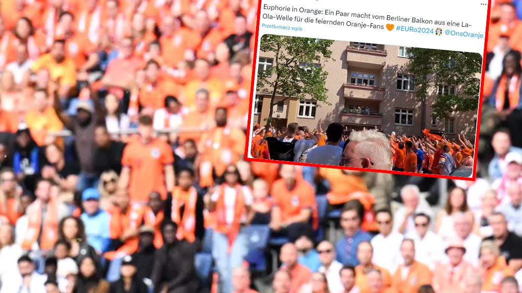 Holenderscy kibice opanowali Berlin
